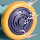 thumbnail image 5 of Máquina de karaoke para niños, instrumentos de batería, juguetes musicales para niños (micrófono único azul), 5 of 6