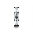 thumbnail image 5 of Benchmark� 6mm Comfort Fit Diamond Wedding Band / Ring, 5 of 9