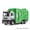 8986b Green, variant on Alloy Sweeper Sanitation Truck Miniature Model - STEM Educational Toy Car with Realistic Sound & Light, Sliding Wheels, Puzzle Assembly for Kids