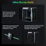 Creality Official K2 Combo 3D Printer, Multi-Color 3D Printer with CFS, 600mm/s High-Speed Printing, 300℃ Direct Drive Extruder, Auto Leveling, AI Chamber Camera, 10.24x10.24x10.24 inch Build Volume