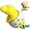 Yellow, variant on KEINXS Dog Chew Toys for Aggressive Chewers, Tough Durable Dog Teeth Cleaning, Egg Shaped Interactive Chew Toy for Small Medium Dogs