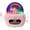 Pink, variant on 4-in-1 Portable Bluetooth Speaker with RGB Light & Alarm Clock, Cute Cartoon Star Design, Night Light for Kid Gift