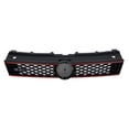 thumbnail image 1 of Parrilla Polo 2013 A 2014 TONG YANG Volkswagen Negra Brillante Filo Rojo, 1 of 4