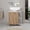 Multicolor Particle Board Melamine, variant on LHSHID Under Sink Cabinet,1 Door,5 Open Compartments,Melamine Finish,White