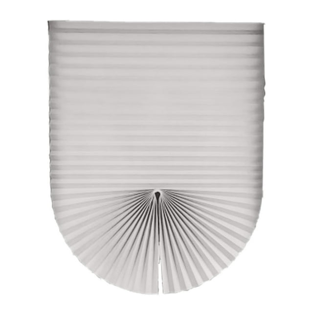 No Tools Cordless Pleated Window Shades Light Filtering Blinds Polyester Fabric Panel Drapes Easy Install No Drill For Windows