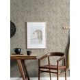 thumbnail image 3 of Advantage Kaiya Grey Leaves Wallpaper, 3 of 6