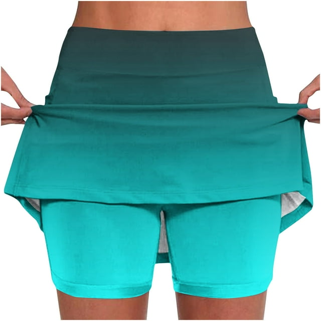 FNFYFH Liquidation Shorts d'Été Doux et Amples en Coton Confortable pour Femmes, Vert Menthe