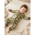 thumbnail image 6 of Cenuakty Baby Boys Jumpsuit, Long Sleeve Camouflage Zipped Casual Autumn Newborn Romper Clothes, 6 of 9