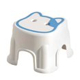 thumbnail image 2 of GROWTH TANK Step Stool Foot Stool Stable Cartoon Non Slip Shoe Changing Stool Bathroom Stool Blue, 2 of 9