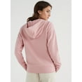 thumbnail image 3 of Time and Tru Women's Full Zip Fleece Jacket with Pockets, Sizes XS-XXXL, 3 of 6