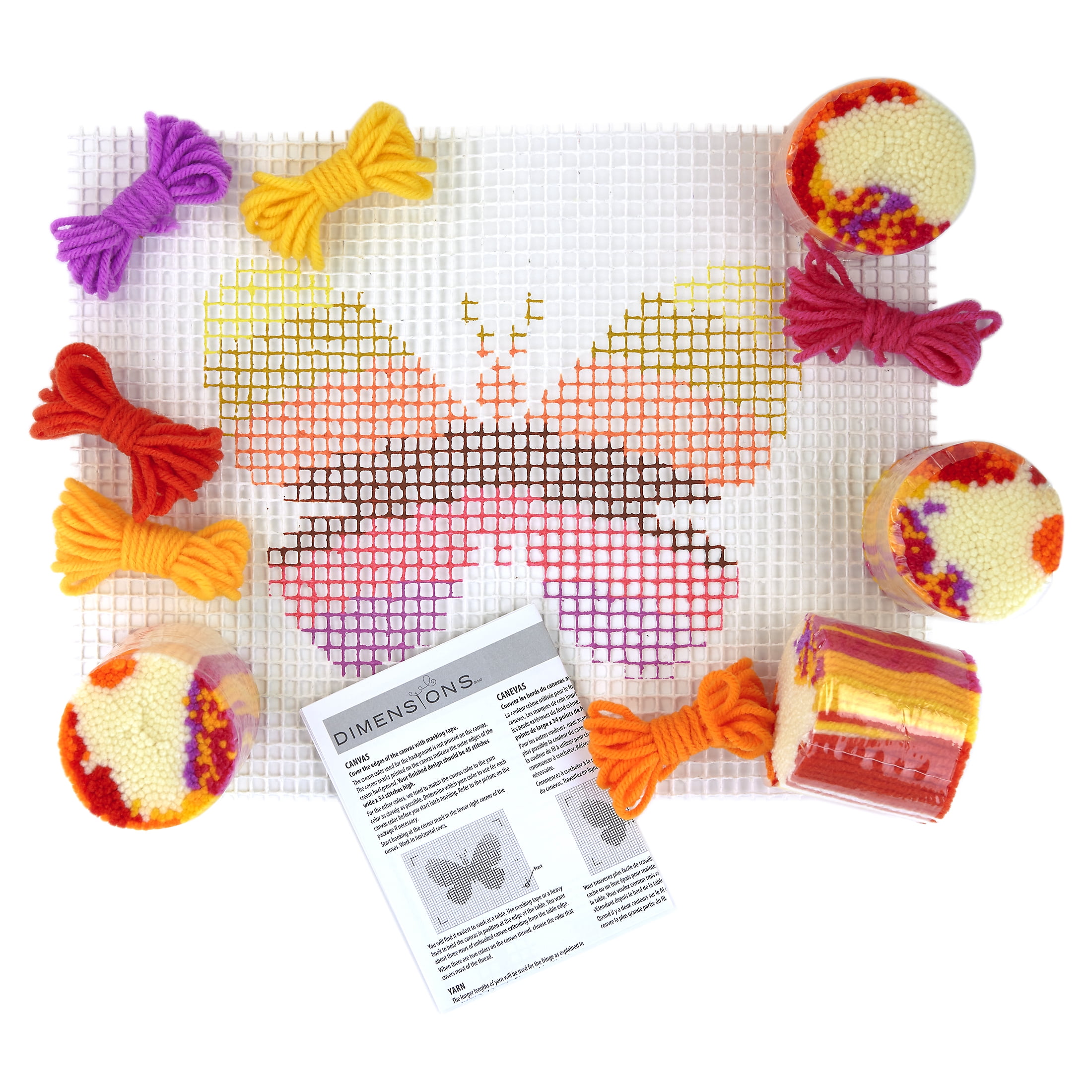 DIMENSIONS BUTTERFLY LATCH HOOK