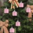 thumbnail image 2 of Decorative Plastic Gift Bags Painted Special Shaped 5cm 12pcs Christmas Tree Pendant Paper Shamrocks for Decorating, 2 of 5