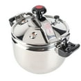 thumbnail image 1 of Household Stainless Steel Pressure Cooker Canner Explosion Proof Double Bottom Pressure Cooker for Gas Stoves Induction Stoves Shiny Style, 1 of 7