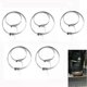 thumbnail image 3 of 10PCS CV Boot Clips Kit Adjustable Stainless Steel Axle Coupling Shaft Guide Clamp CV Guide Clamp Kit Universal Auto ATV CV, 3 of 4