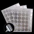 thumbnail image 4 of MasteelfCA 10 Sheets Disposable Grafted Eyelash Glue Gasket and 1 Eyelash Extensions Glue Jade Stone Holder Glue Support Pads For Eyelash Extensions Extend Adhesive Stickers Cosmetic Makeup Tool, 4 of 7