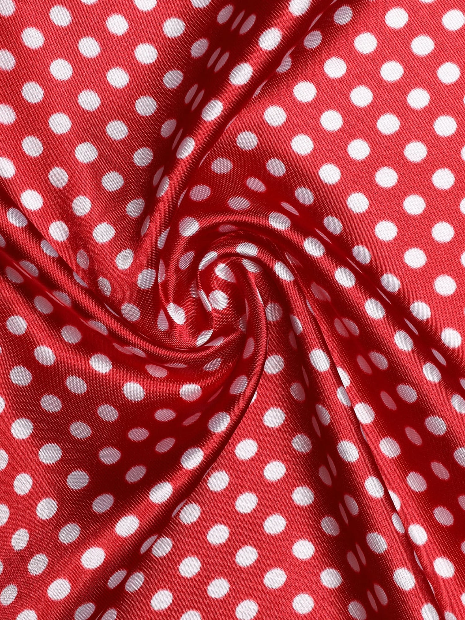 Unique Bargains Women Satin Print Square Scarves Kerchief Neck Scarves 20 x 20""