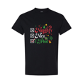 thumbnail image 4 of Gildan Men's Naughty Nice Graphic Tee for Christmas, Short Sleeve Black Holiday T-Shirt, S Size, 4 of 5