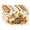 D, variant on Smile Dot Pumpkins Leaves Fall Placemats Set of 4 for Table Runner, Wooden Plank Texture Kitchen Dining Table Decoration for Indoor Party 12x18 Inch
