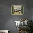 thumbnail image 3 of Christian Old Barn Cross Wall Art Bible Verses Inspirational Quotes Pictures Wall Decor Rustic Country Canvas Painting Modern Home Artwork for Living Room Bedroom Bathroom Framed 16"x12", 3 of 6
