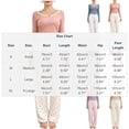 thumbnail image 3 of Royisotas Pajamas for Women Button Down 2 Piece Sleepwear Soft Short Sleeve Lace Comfy Womens Lounge sets Dressy, 3 of 3