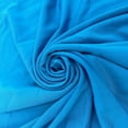 thumbnail image 3 of 60" Wide Venezia Poly Spandex Fabric - (200 GSM), Medium Weight, 2-Way Stretch, Soft & Breathable for Apparel, Activewear, Leggings, Decorations, Headband & DIY-Turquoise, 3 of 4