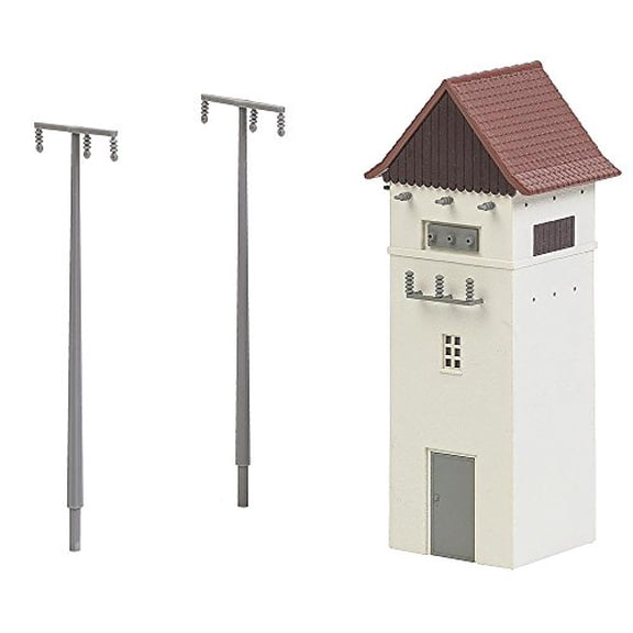 Faller 120241 Substation With Power Poles Ho Scale Building Kit
