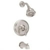 Fairmont Diverter Tub and Shower Faucet Trim - Finish: Brushed Nickel
