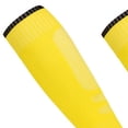 thumbnail image 5 of QSAWXQZ Kids' Soccer Socks Knee High Stretchy Breathable Cushioned Athletic Socks Free Size, 5 of 6