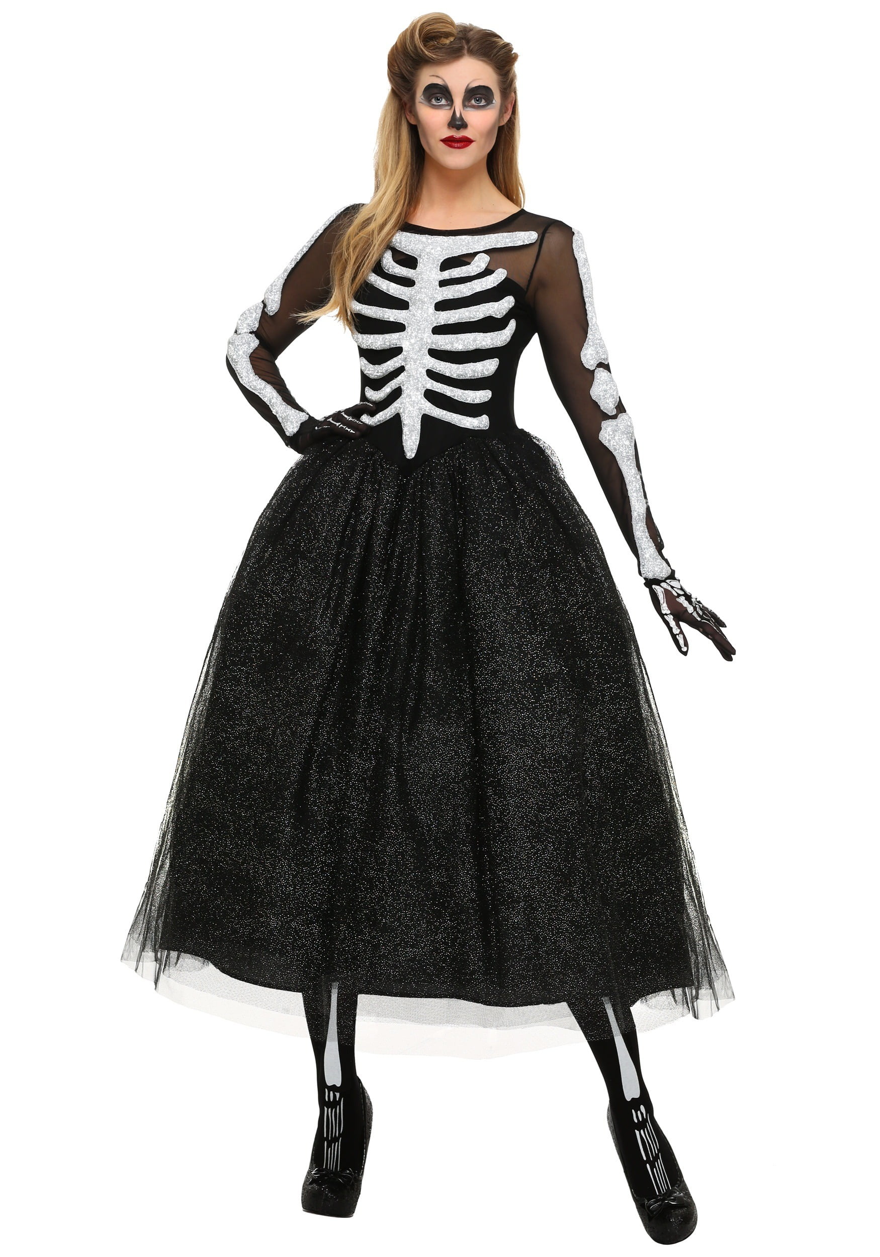 skeleton princess costume