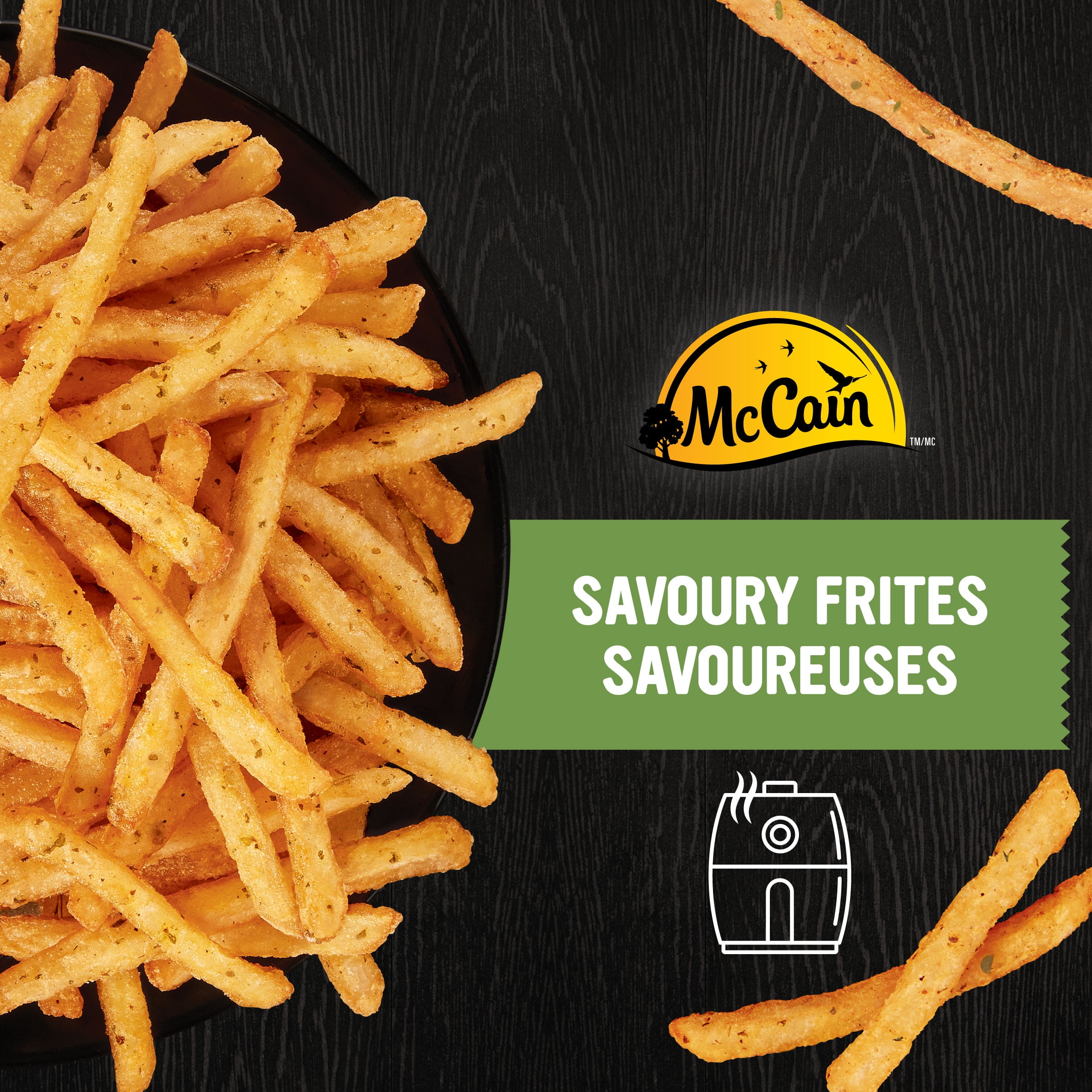 Frites savoureuses 9 minutes Style BistroMC McCainᴹᴰ 600g