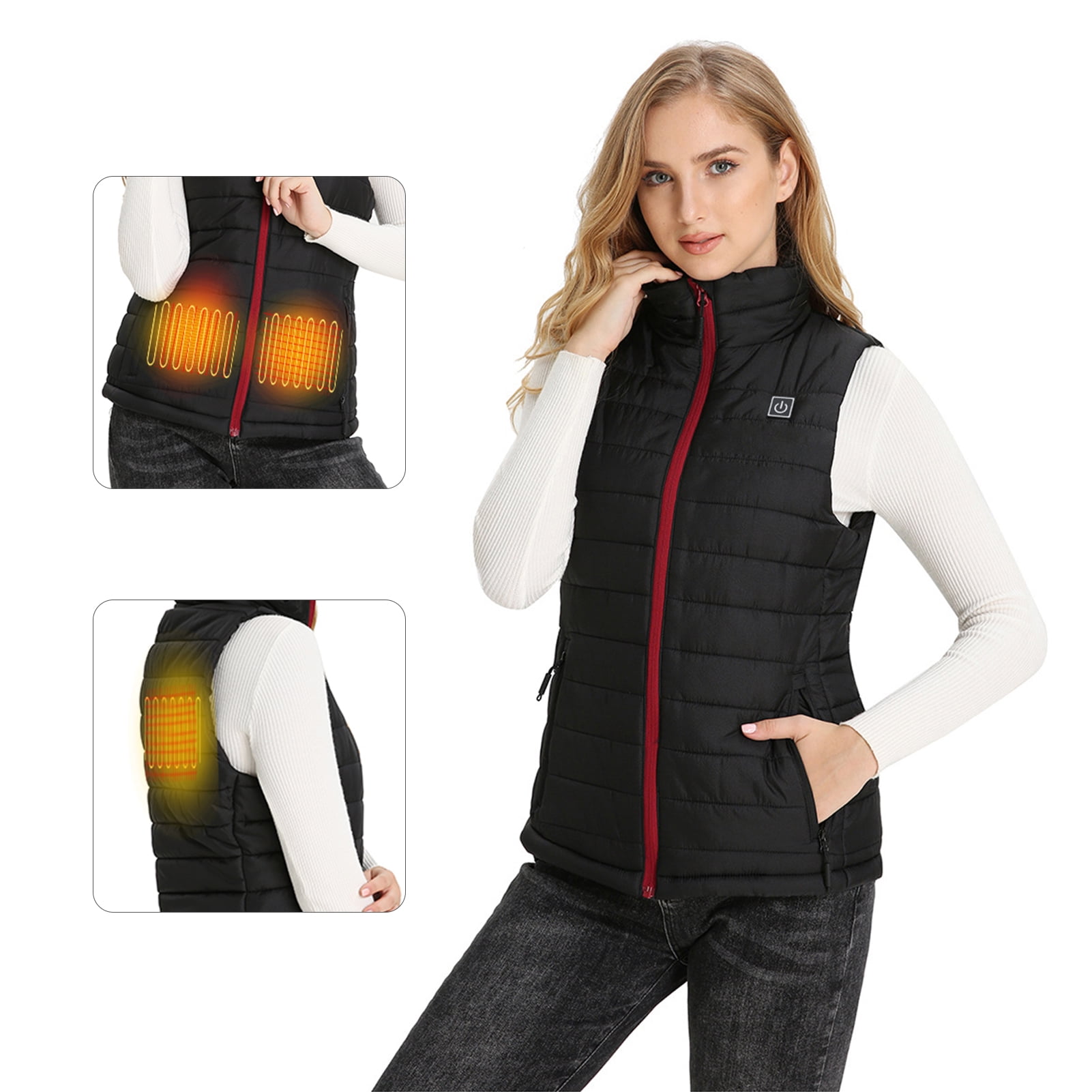 heated running vest
