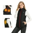 thumbnail image 1 of Gilet Chauffant Hommes Femmes Hiver Chaud Gilet Chauffant Veste Zippée Légère USB Vêtements Chauds pour Course Extérieure Cyclisme Conduite Randonnée (Batterie Non Incluse), 1 of 8