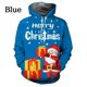 thumbnail image 3 of Sudadera con capucha con estampado 3D de Papá Noel para hombre, informal, de manga larga, nueva, sudaderas con capucha y sudaderas, jerséis de gran tamaño para hombre, 3 of 5
