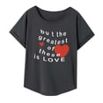 thumbnail image 3 of Camiseta de mujer, camiseta básica, souvenir, top de verano, camisa de cuello redondo para viajeros, uso diario, calle, camping S, 3 of 8