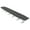Asian Night w/Silver Base no Electric, variant on Modular 22 Person Powered Boardroom Table Boat Shaped Metal T-Bases