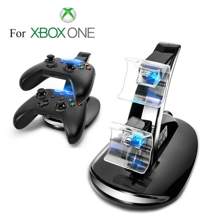 EEEKit Dual Gaming Controller Charging Dock Station Charger for Xbox One (Best Gaming Controller For Xbox One)