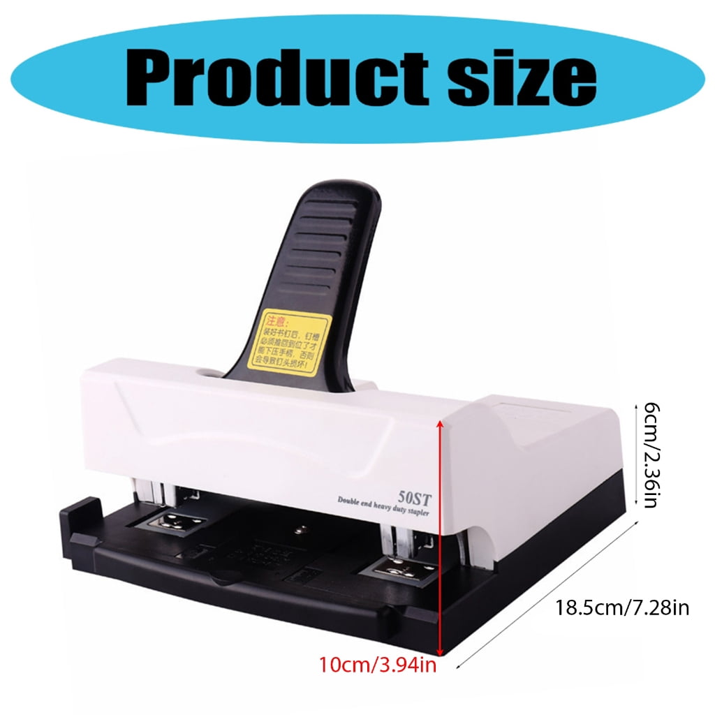 Desk Stapler Paper Stapler 50 Sheets Effortless Stapler Labor-Saving Stapler