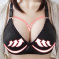 thumbnail image 2 of Bras for Women, Womens Bra Plus Size Bras for Women Lifting Lace Bra for Heavy Breast Comfort Front Close Bras for Women, Cotton Bras for Women Ladies Bras, 2 of 3
