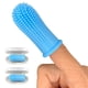thumbnail image 1 of Cepillo de dientes de silicona con cerdas de 360º para bebés, 100 % libre de BPA para niños pequeños, 1 of 5