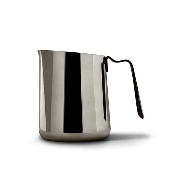 Fellow Eddy Steaming Pitcher - Milk Frother Pitcher with Fluted Spout, Premium Barista Tools for Precision Latte Art, 18/8 Stainl