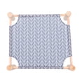 thumbnail image 2 of Shisuyan Durable Pet House Rectangular Fashion Pattern Pine Wood 1Pack, 2 of 8