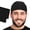 2-pack black, variant on Men's Cotton Headband Sweatband 2-Pack 3" Wide Size X-Large Yoga Sports Fitness Made in USA Heather Charcoal