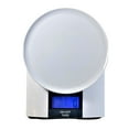 thumbnail image 1 of AccuChef Digital Kitchen Scale, White, Plastic, Model 2325, 1 of 5