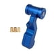 thumbnail image 4 of Perillas de cambio de marchas, repuestos de aluminio, accesorios duraderos para coche 160 mm azul, 4 of 8