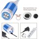 thumbnail image 2 of Ducha para acampar Ducha portátil Ducha para exteriores, batería incorporada de 5000 mah, ducha de mano eléctrica recargable, bomba de flujo de ducha (azul cielo), 2 of 5