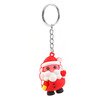 Keychain Christmas Themed Silicone Pendant Key Christmas keychain Ring Bag Decorative Attachment Alloy Keychain, Type 1
