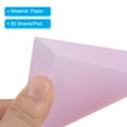 thumbnail image 4 of Uxcell 3"x3" Gradient Color Sticky Notes Self-Adhesive Memo Pads 50 Sheets/Pad, Pink, 6 Pack, 4 of 6