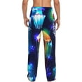 thumbnail image 3 of Balery Men'S Transparent Jellyfishes Pants,Sleepwear Pants,Pajama Pants,Pj Bottoms Drawstring And Pockets-Small, 3 of 9