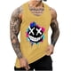 thumbnail image 1 of Camisetas de Tanque de los Hombres Tanque de los Hombres Incolor Gradiente de Impresión Cuello Redondo Correa Delgada Fuga Atrás Regular Casual Deportes Blusas de Tanque, 1 of 5