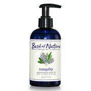Tranquility Aromatherapy Body Oil - 8oz - 100% Pure & Natural